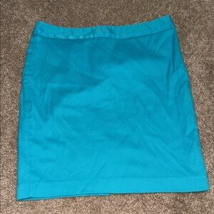 The Limited Turquoise Pencil Skirt - size 14. B13